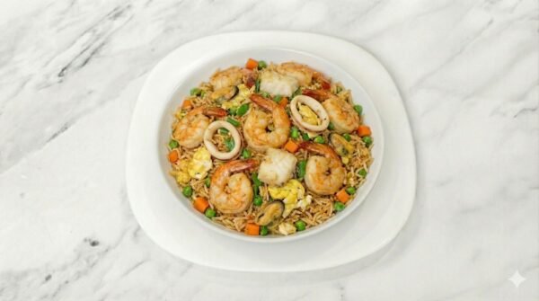 Mixed Seafood & Egg Fried Rice